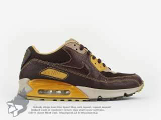 S2 1104: NIKE HUF AIR MAX 90 DELUXE HUF QUICKSTRIKE 06   BROWN 