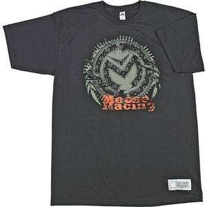  Moose Racing Spline T Shirt   2X Large/Black Automotive