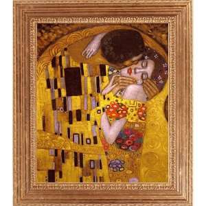 Klimt The Kiss Oil Painting: Home & Kitchen