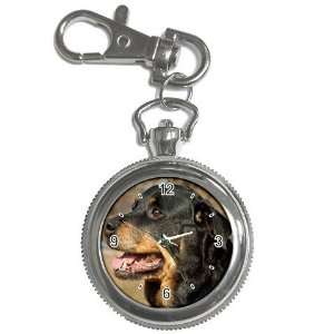  Rottweiler 3 Key Chain Pocket Watch N0753 