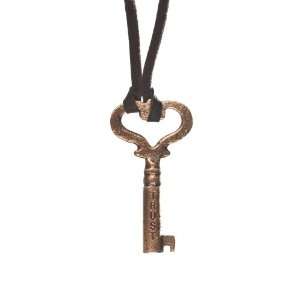  Trust Skeleton Key Word Necklace Ria Charisse Jewelry