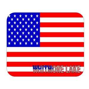 US Flag   Whitmore Lake, Michigan (MI) Mouse Pad 