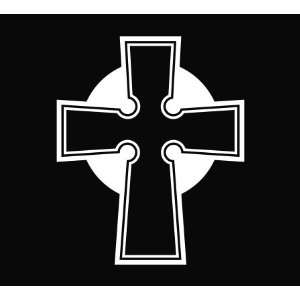  Boondock Saints Veritas Aequitas Cross Vinyl Decal Sticker 