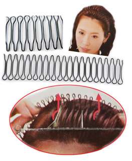 Girls Fashion Charm Invisible Hair Clip Comb Hairpin Bobby Pin 
