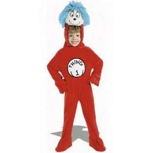  Thing 1 Child Halloween Costume Size Small: Toys & Games