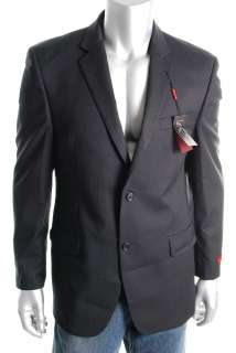 Alfani NEW Mens Suit Jacket Black Wool 42R  