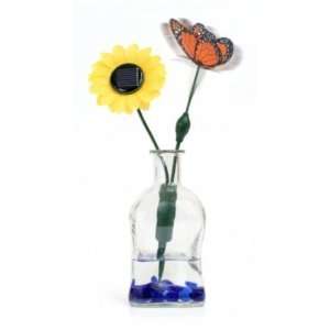  Solar Butterfly Plant Ornament Toys & Games