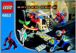LEGO 4853 Spidermans Street Chase (Instructions ONLY)  