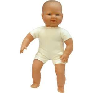    15.7 INCH SOFT BODY DOLL AFRICAN BABY MOLDED HAIR: Toys & Games