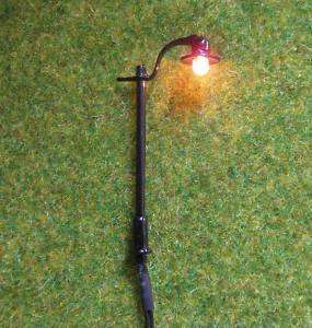 L004 20pcs Model Railway Lamppost lamp HO N 4cm 12v  
