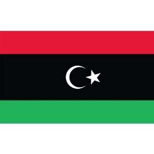  Libya Flag Libyan Flag 3x5: Patio, Lawn & Garden