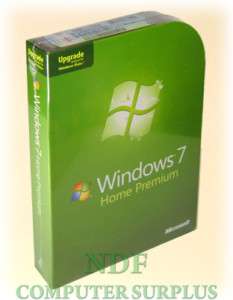 Microsoft Windows 7 Home Premium Upgrade_New_Free Gift  