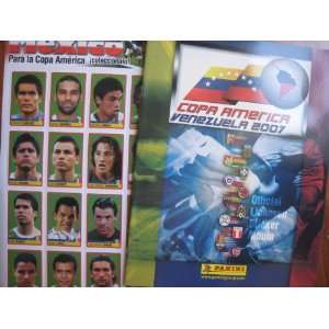  Panini Copa America Venezuela 2007 Stickers 300 Complete 