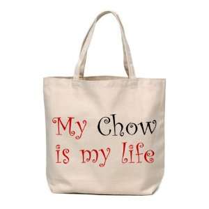   My Chow Canvas Tote Bag 