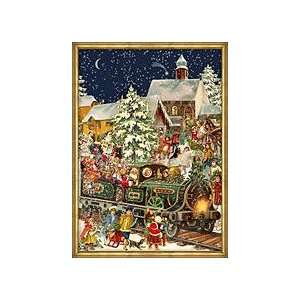    Christmas Train Victorian Style Advent Calendar: Home & Kitchen