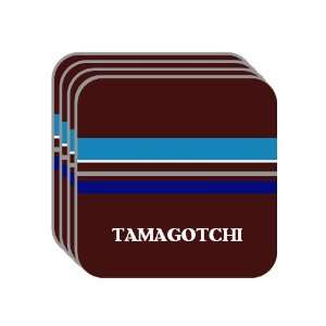  Personal Name Gift   TAMAGOTCHI Set of 4 Mini Mousepad 