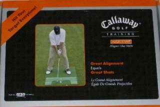 Callaway Golf Align A Mat Shot Alignment Training Aid  