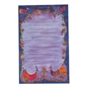    Magnetic Notepad   Peacocks   small CAT# MS   6