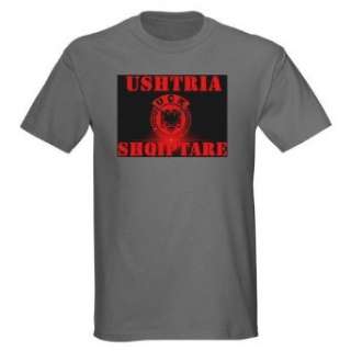  Ushtria Shqiptare T Shirt Albania Dark T Shirt by 