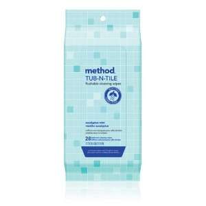  Method Tub And Tile Flushable Bath Cleansing Wipes 