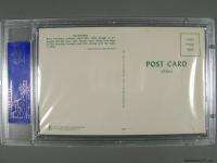 1953 55 Dormand #129 GIL HODGES Postcard PSA Mint 9  