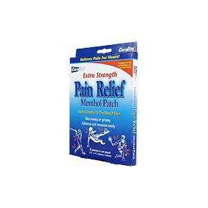 Extra Strength Pain Relief Mentol Patch   Relieves Minors Aches & Pain 