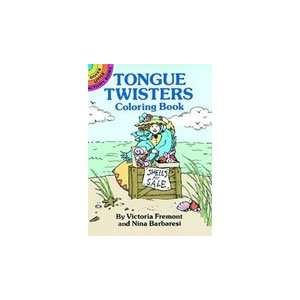  Dover Coloring Book Tongue Twisters Arts, Crafts & Sewing