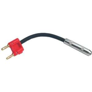  Speaker Adapter 1/4 (F) to Dual Banana (Red) Cable Adapter 