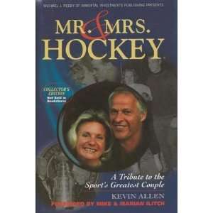  Howe & Colleen Howe Dual Signed Mr & Mrs Hockey 2004 Hardback Book 