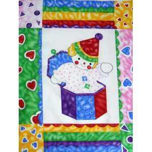   Fabric Panel Cheater Quilt Top Cotton BP 23 Arts, Crafts & Sewing