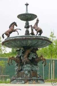 BRONZE Cavallino HORSE Art Cavalino Fountain Sculpture  