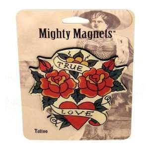  True Love Tattoo King Mighty Magnets: Office Products