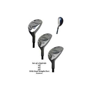  New Linksman Golf Mens X7 Hybrid Set 3h 4h 5h: Sports 