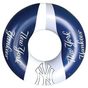  LARGE Inflatable Pool Float Swimming Ring New York Yankees 