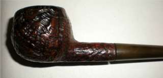 Vintage Dunhill Shell Briar Pipe White Spot & Patent Number  