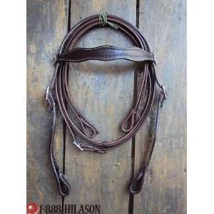 Western Leather Tack Horse Bridle Headstall Reins 012 