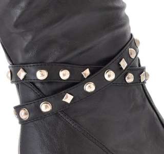 Elegant Vogue Woman Ladies PU leather Platform High Heel Ankle Boots 