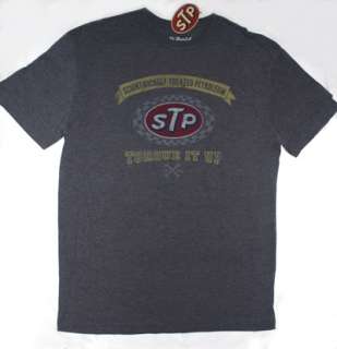 You are bidding on a brand new STP Motor Oil Company logo t shirt by 