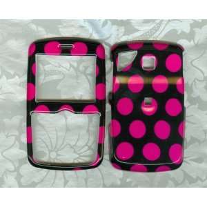  POLKA DOT PHONE COVER CASE PANTECH REVEAL C790 AT&T: Cell 