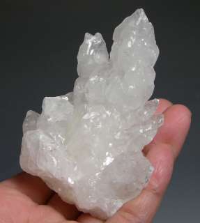 Ozs White Aragonite Cluster Crystal Mineral Display Specimen 