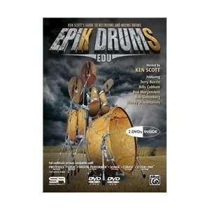  Alfred Epik Drums Edu By Ken Scott 2 Dvds Musical 