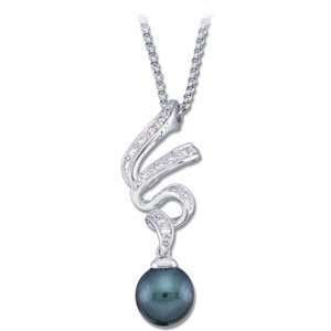  Akoya Cultured Pearl & Diamond Necklace Diamond Designs 