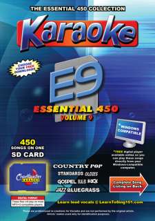 Chartbuster Essential 450 Vol. 9 450 MP3Gs on SD Card  