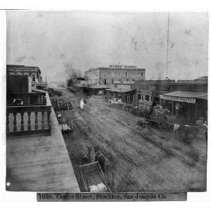   Centre Street, Stockton, San Joaquin County 1866: Home & Kitchen