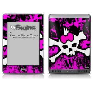   Kindle Touch Skin   Punk Skull Princess by uSkins 