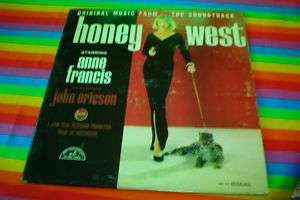 HONEY WEST SOUNDTRACK TV LP WHITE LABEL ANNE FRANCIS  