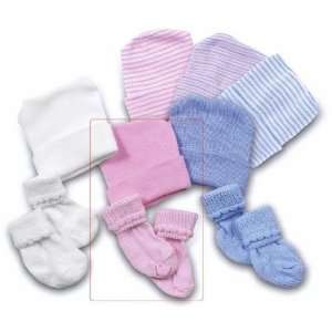 Medline MDT211432P Infant Head Warmers And Booties   Pink   Package Of 