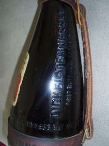   Tennessee Souvenir Bottle Whisky Decanter Leather 1964 Special  