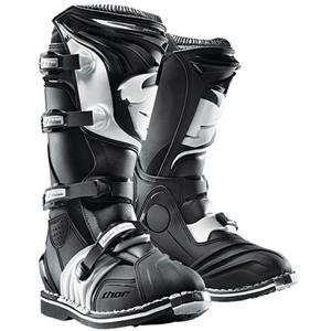  Thor Motocross Quadrant Boots   6/Black: Automotive