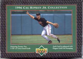 you are looking at a 1996 cal ripken jr collection